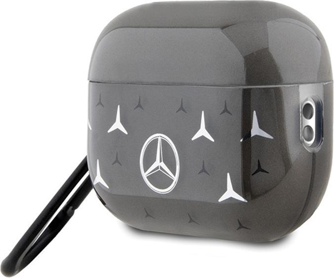 Actual product image Mercedes-Benz Mercedes MEAP28DPMGS AirPods Pro 2 cover czarny/black Large Star Pattern (Headphone bag)