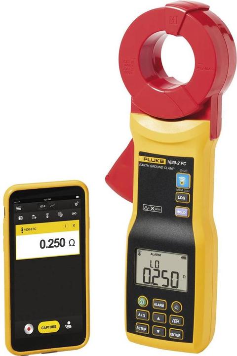 Actual product image Fluke Grounding meter 1630-2 FC Cal (CAT IV 600V, CAT III 1000V)