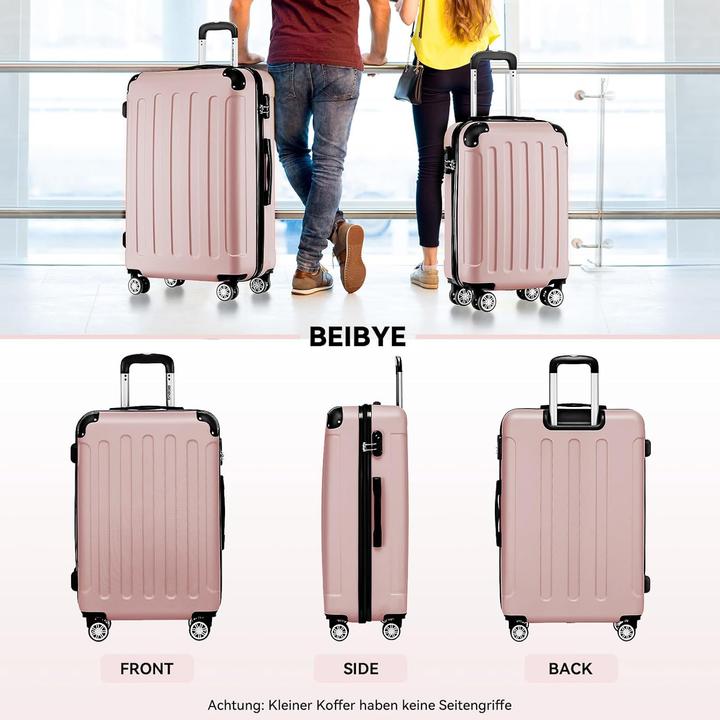 Image du produit Beibye Reisekoffer mit Zwillingsrollen (110 l, L (90 - 115l))