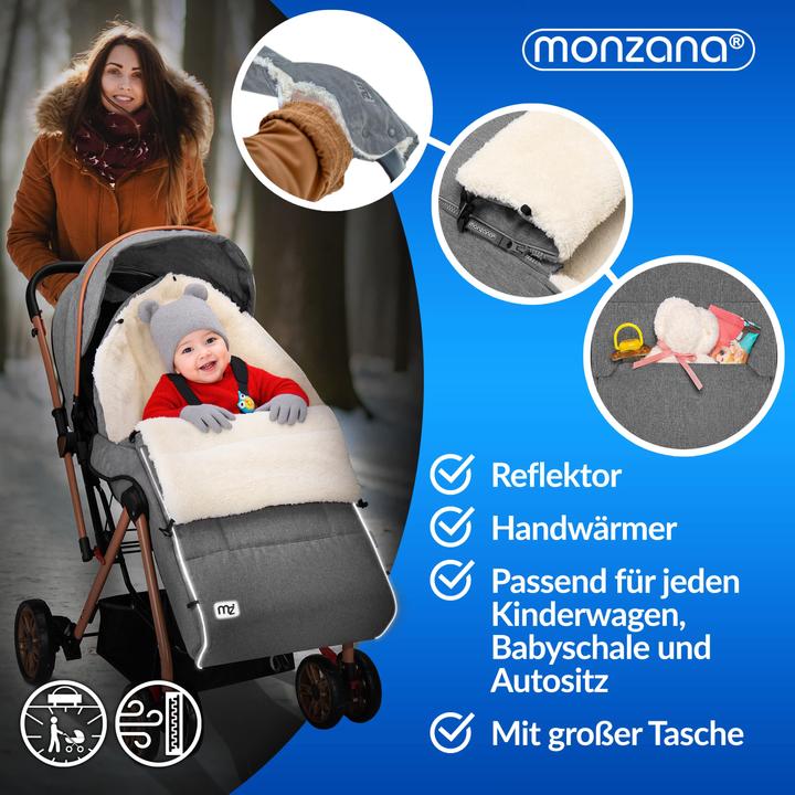 Produktbild Monzana Babyfusssack