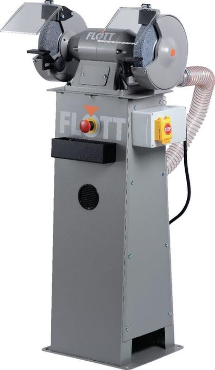 Produktbild Flott Doppelschleifmaschine TS 200 SD P 200x32x32mm 1000W 2550min-¹ m.Ständer (Doppelschleifer, 1000 W)
