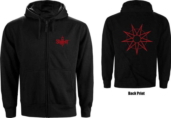 Slipknot 9 Point Star (Zipper-Hoodie)