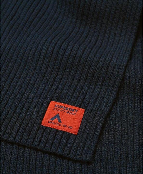 Actual product image Superdry children's knitted scarf workwear