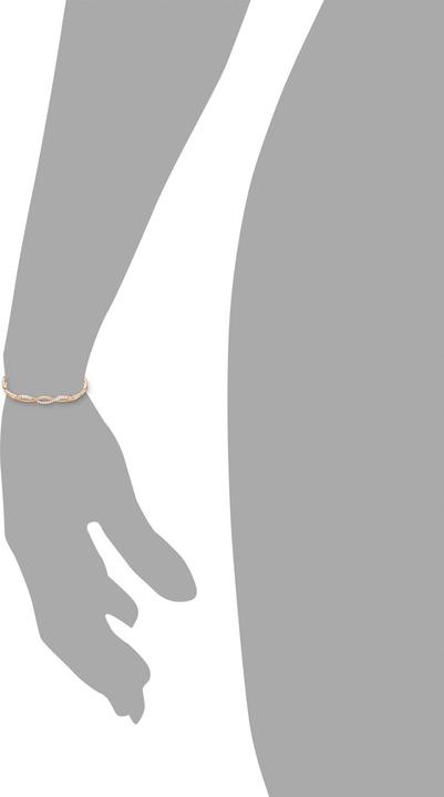Immagine prodotto Amor Catena del braccio (20 cm, Argento, Zirconia)