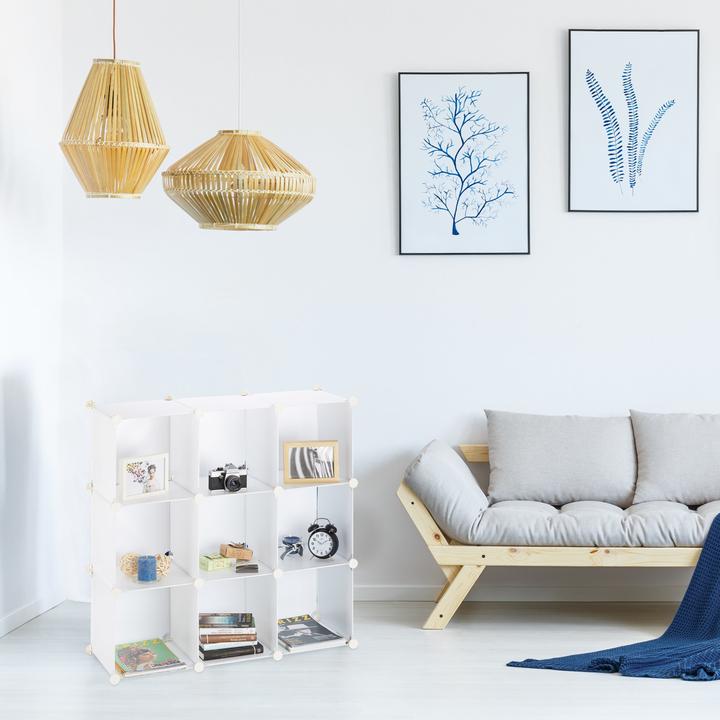 Actual product image Relaxdays Shelving System (95.5 x 32 x 95.5 cm)