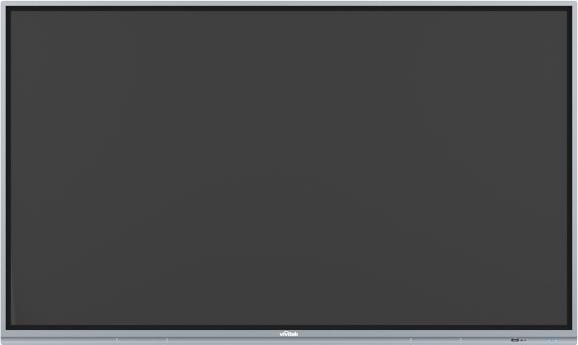 Actual product image vivitek DS NovoTouch BK750i silver 75"/3xHDMI/VGA/DP/USB (3840 x 2160 Pixels, 75")