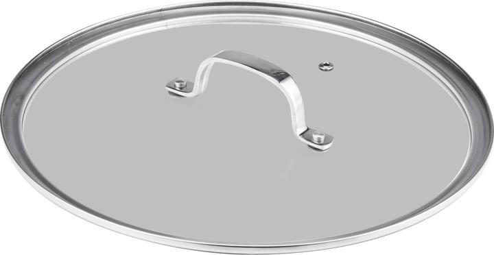 Immagine prodotto Livington Titan Pan (26.50 cm, Padella per friggere, Acciaio inossidabile, Alluminio)