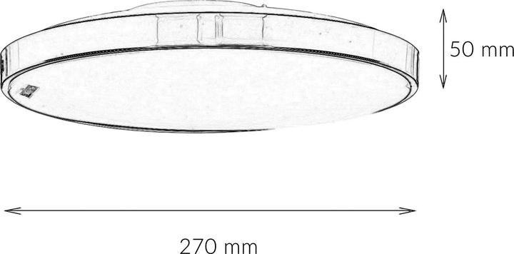 Immagine prodotto Licht-Erlebnisse Lampada da soffitto Jonas (1300 lm)