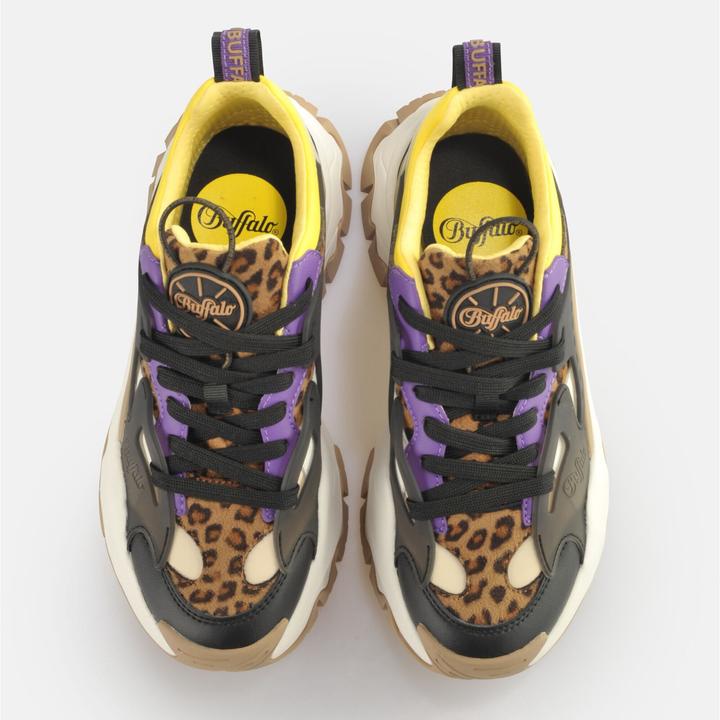 Image du produit Buffalo baskets trail one - vegan nappa/nubuck/fur-animal (40)