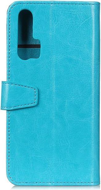 Actual product image MU Classic Crazy Horse Leather Bookcover Series (Honor 20 Pro)