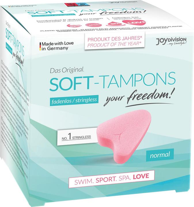 Joydivision Tampons Soft normaux, paquet de 3 nouveaux (3 x, Normal)