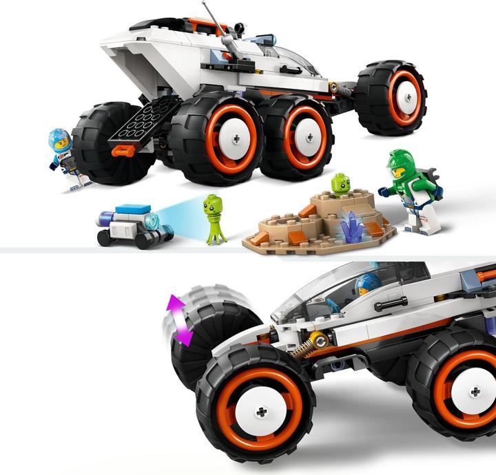 Produktbild LEGO Weltraum-Rover mit Ausserirdischen (60431, LEGO City)
