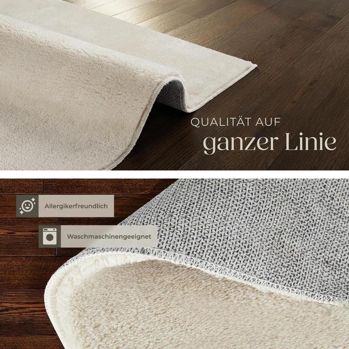 Immagine prodotto tectake Tappeto a pelo corto Soft Zone (60 x 110 cm)