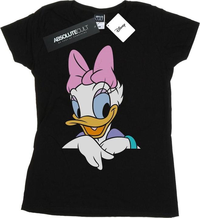 Actual product image Disney Womens/Ladies Daisy Duck Big Portrait Cotton T-Shirt (XXL)