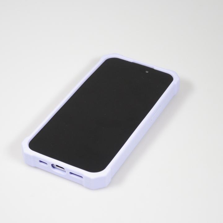 Produktbild PhoneLook Hülle Dicke Silikonhülle mit Löcher für Aufsteck-Sticker Hellblau (Apple iPhone 14 Pro)