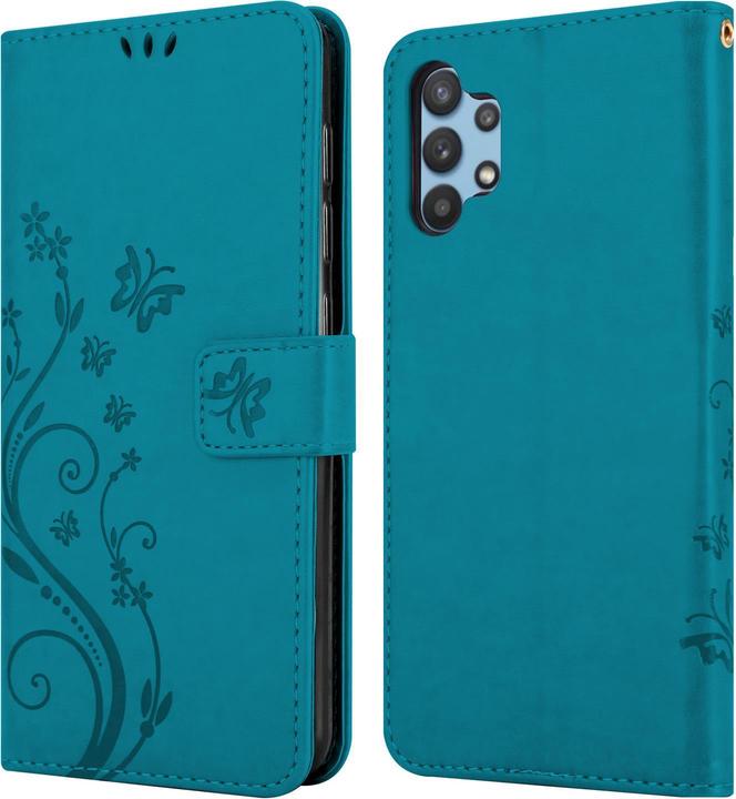 Actual product image Cadorabo Flower Book cover (Samsung Galaxy A32 5G)