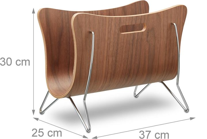 Actual product image Relaxdays Zeitungsbox (25 x 37 x 30 cm)