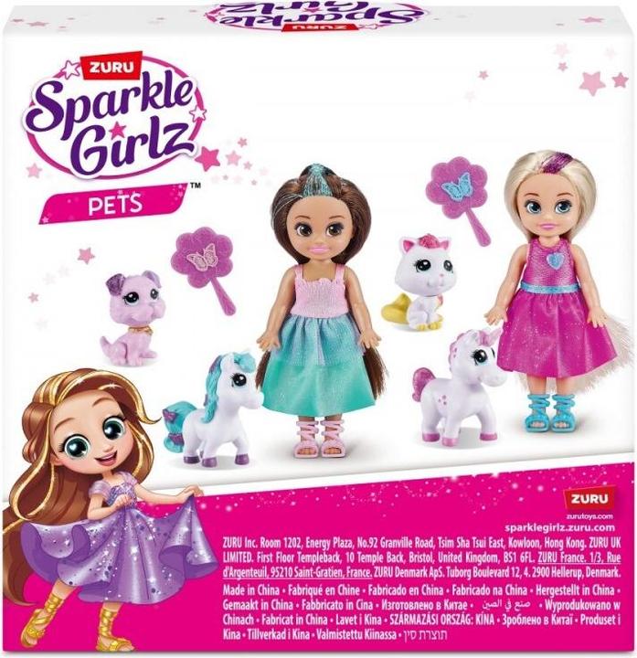 Actual product image BigBuy Fun Doll Sparkle Girlz 12 cm Unicorn Fairy