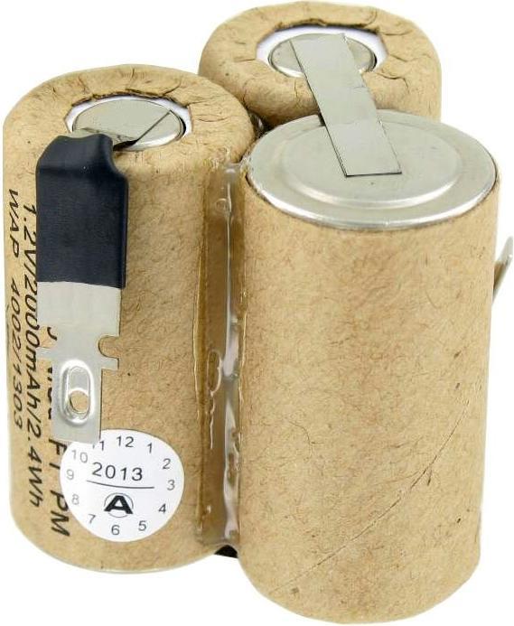Image du produit AccuCell Batterie pour aspirateur, aspirateur à main 4,8mm, 6,3mm