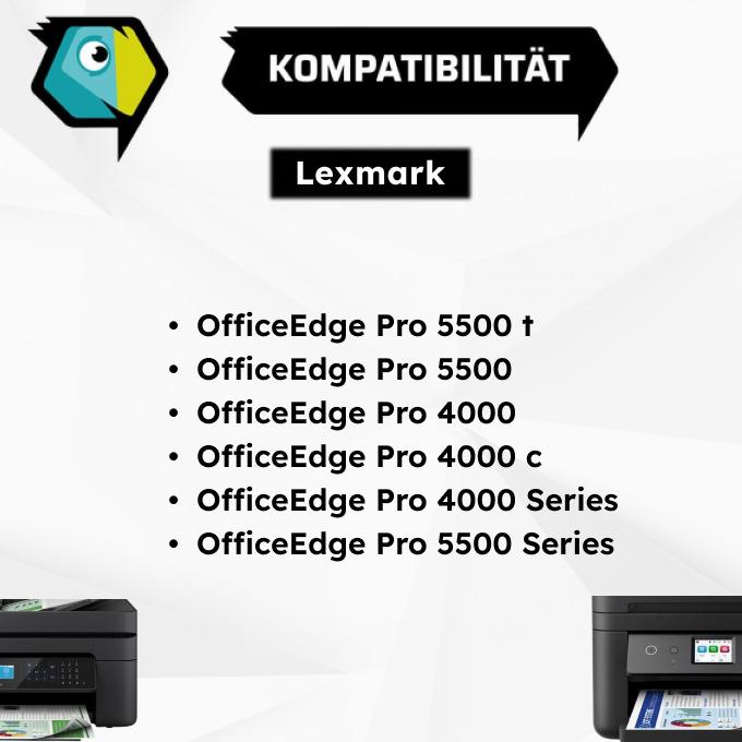 Produktbild Inkadoo Druckerpatronen kompatibel zu Lexmark 14L0174E / 210XL Tintenpatrone, schwarz Schwarz (BK)