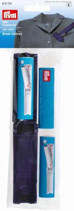 Actual product image Prym Mini lint roller with 2 spare rollers
