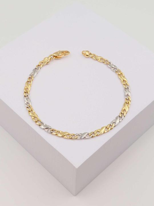 Immagine prodotto Muau Carrera (19 cm, 750, Oro bianco, Oro giallo 18 carati)