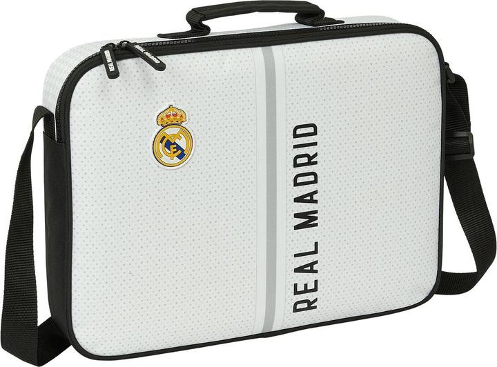 Real Madrid CF Schultasche Real Madrid C.F. Weiss Grau 38 x 28 x 6 cm