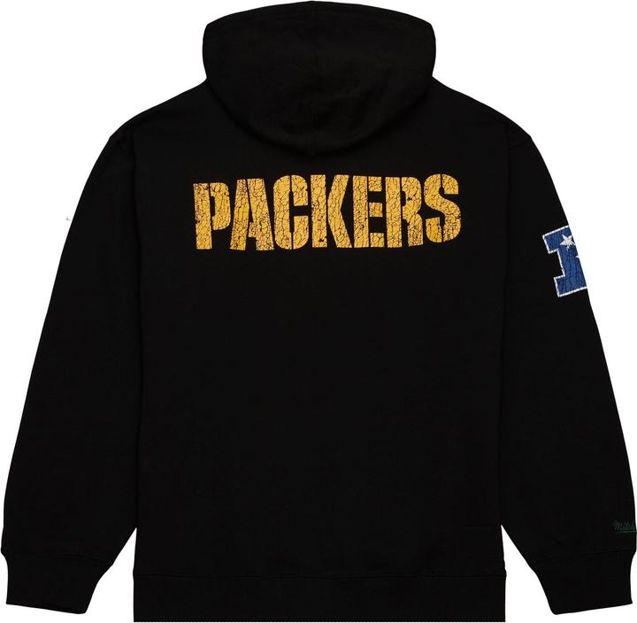 Actual product image Mitchell & Ness Fleece Hoody - TEAM OG Green Bay Packers (M)