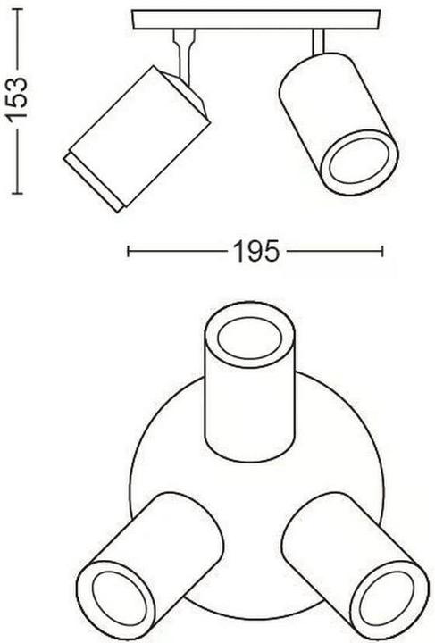 Image du produit Philips Fugato (350 lm, GU10)