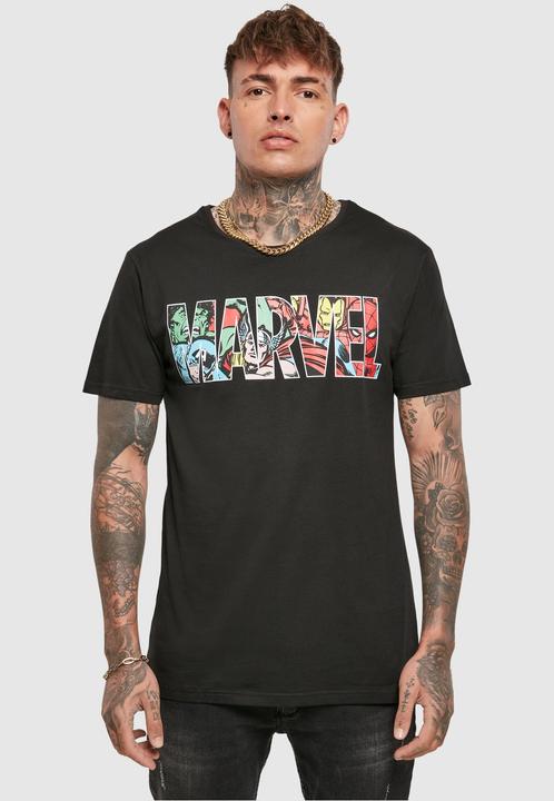 Produktbild Mister Tee Marvel Logo Character Tee (L)