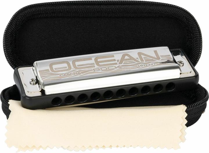 Actual product image Cascha Verlag Ocean Rock Blues Harp, A - Diatonische mondharmonica (Harmonica, Diatonic, A major)
