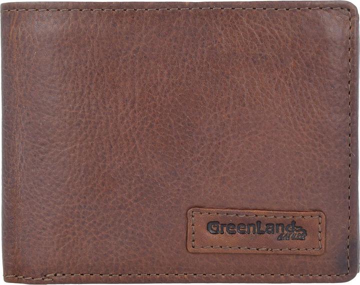 Immagine prodotto Greenland Nature Portafoglio Soft & Safe RFID in pelle 12 cm