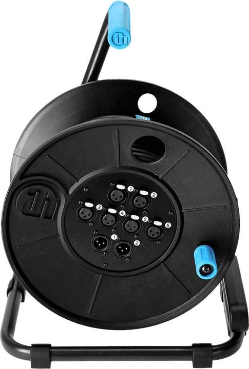 Produktbild Adam Hall 4 STAR CD 30 MULTICORE 62 - Multicore Kabeltrommel 8-Kanal (6 send & 2 return) | 30m (30 m)