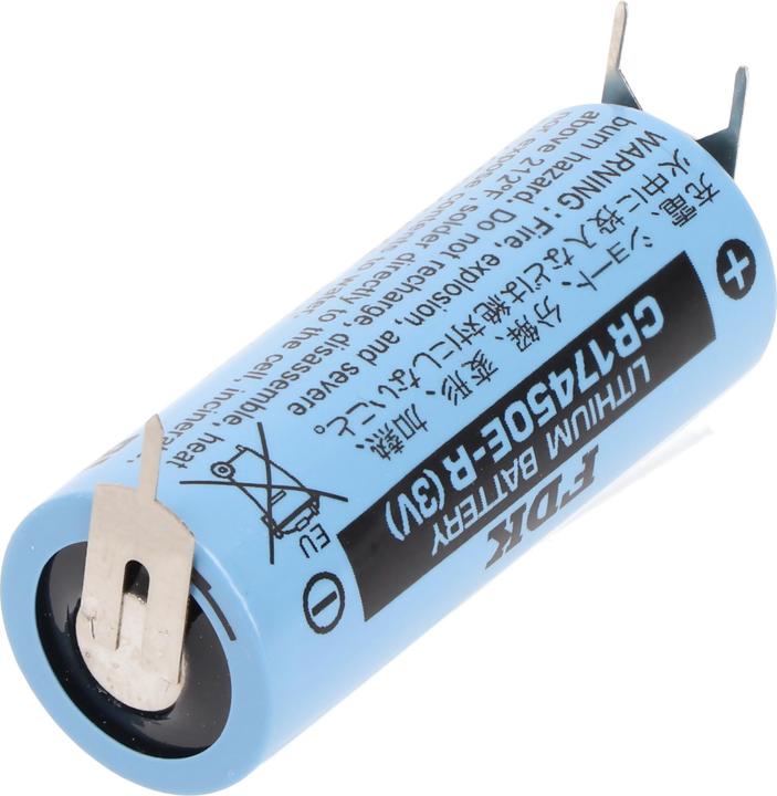 Image du produit FDK Pile Sanyo au lithium CR17450E-R Size A, ++- (1 pcs, CR17450, 2400 mAh)