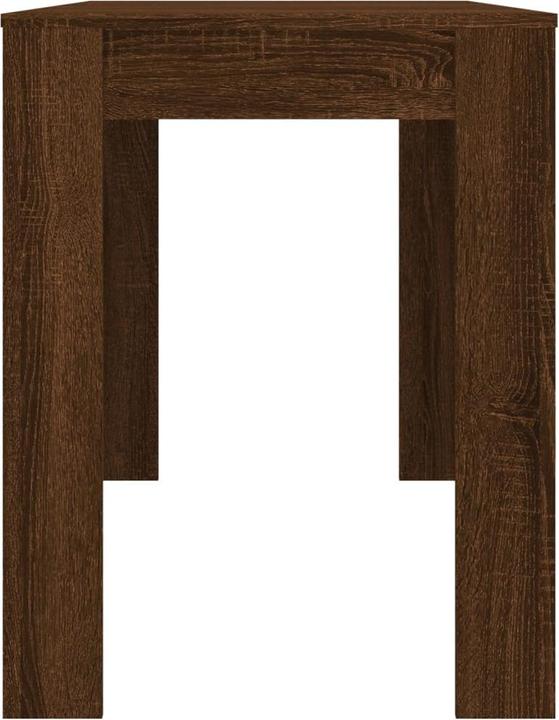 Actual product image VidaXL Esstisch Braun Eichen-Optik 120x60x76 cm (120 x 60 x 76 cm)