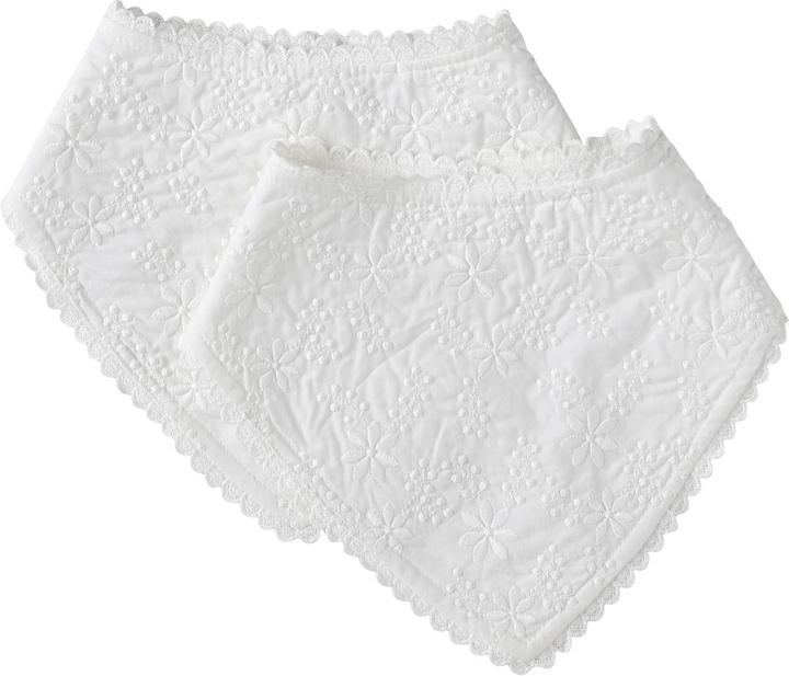 Produktbild Vertbaudet 2er-Pack festliche Baby Halstücher/Lätzchen, personalisierbar