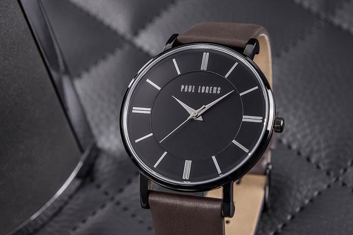 Produktbild Paul Lorens Herrenuhr PL10401A-1B2 + BOX