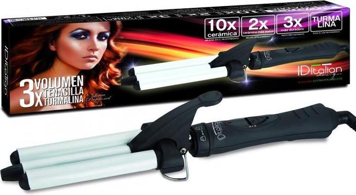 Actual product image Italian Design 3x tourmaline tong