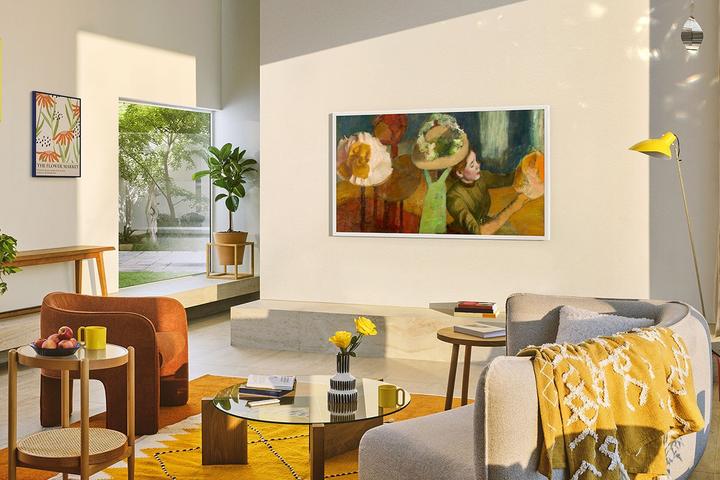 Image du produit Samsung TV GQ55LS03FAUXZG (55", Le cadre, QLED, 4K, 2025)