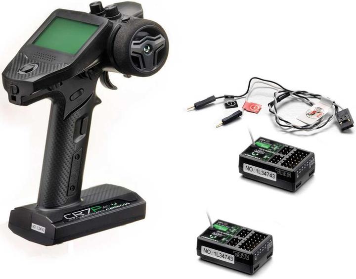 Absima 7-channel remote control "CR7P" 2.4GHz ANT incl. 2x receiver