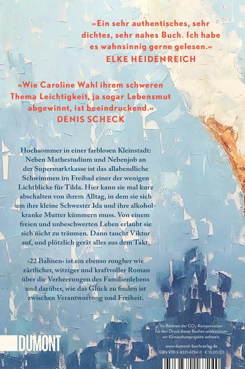 22 Bahnen (Deutsch, Caroline Wahl, 2024)