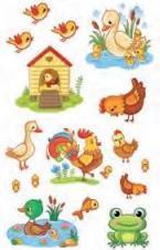 Image du produit BSB-Obpacher Autocollant Deco Sticker Animaux Poussin