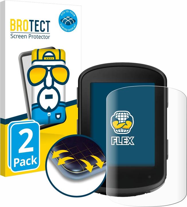 BROTECT Full-Cover Pellicola (2 Pezzo/i, Garmin Edge 840)