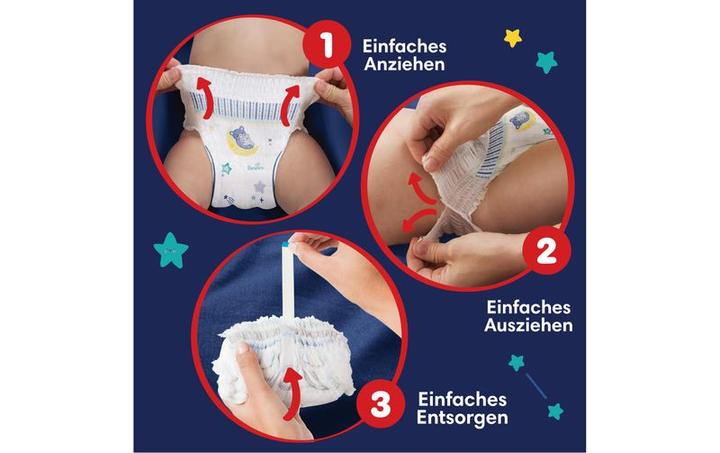 Actual product image Pampers Baby-Dry Night Pants (Size 5, Monthly box, 160 Piece)