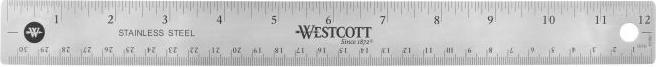 Produktbild Westcott Metall-Lineal (300 mm)
