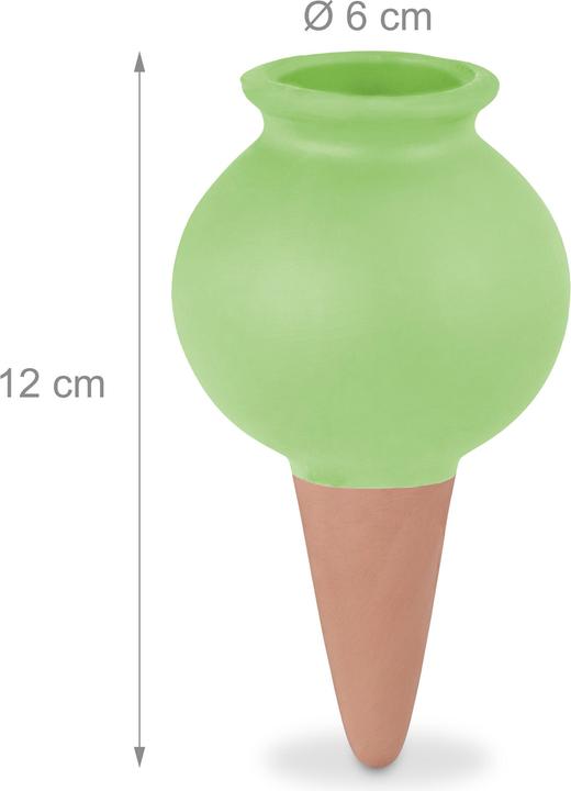 Immagine prodotto Relaxdays 6x sfere di-irrigazione (Cono di argilla)