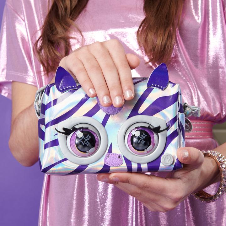 Actual product image Spin Master Purse Pets - Metallic Magic - Zebra (6066464)