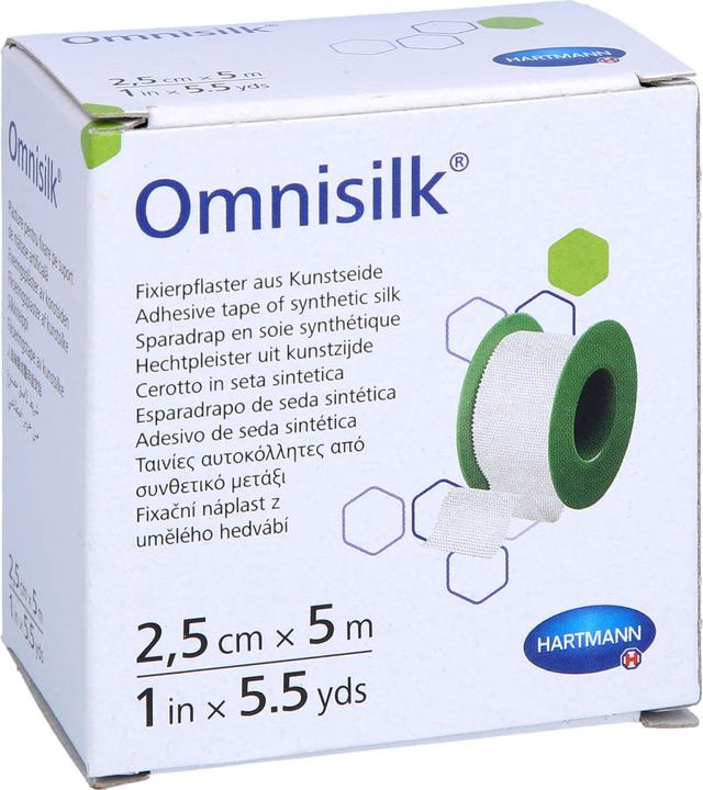 Image du produit Hartmann Omnisilk 2,5cm x 5m, 1 pc PFL (1 x)