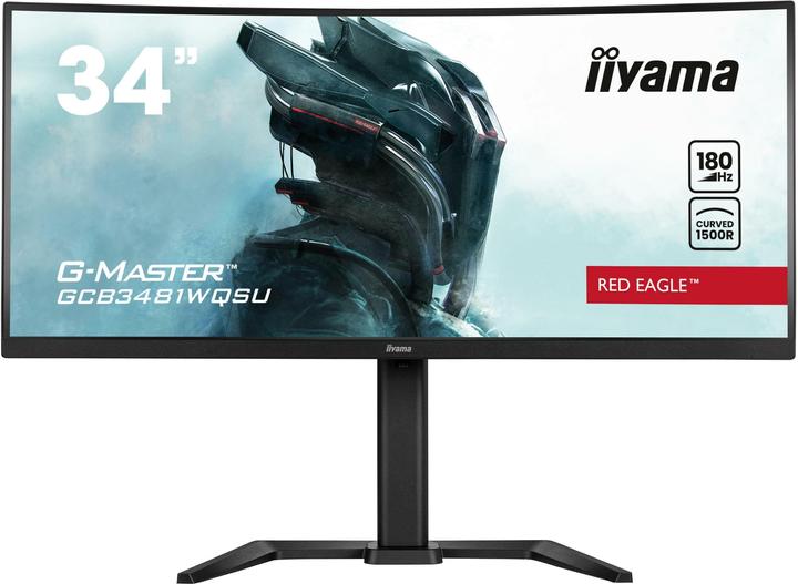 iiyama 34" CURVED QHD 180Hz / HAS (3440 x 1440 pixels, 34")