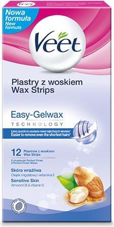 Veet strisce di cera depilatoria 12 pz. (12 x)